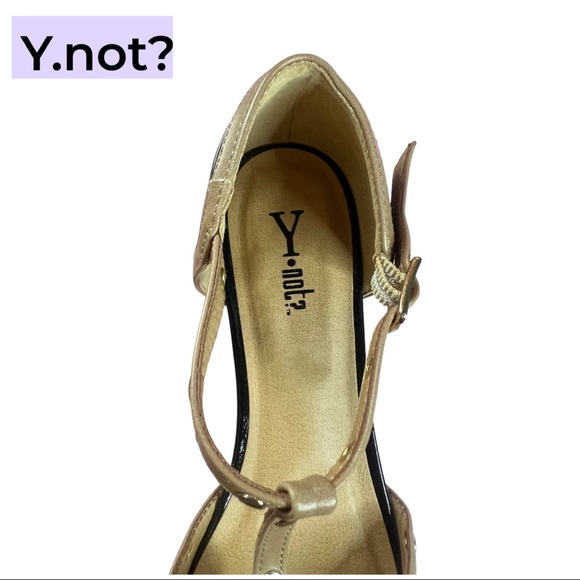 NEW WOMEN Y.not? BLACK FLATS SIZE 7M Measure 📐 10 Inch MSRP $59 - Picture 9 of 11